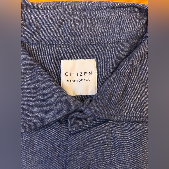 Men’s Citizen Made in Italy Shirt. 
Size Large - Picture 2 of 6